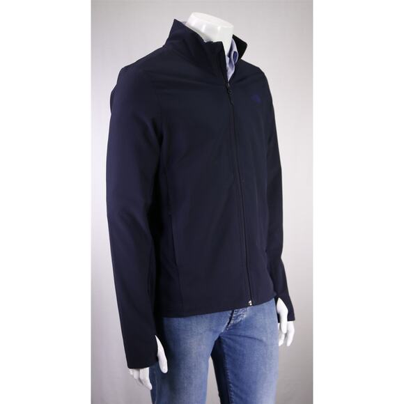 The North Face Mens Navy Blue Fleece Lined Soft Shell Jacket Medium - Picture 6 of 10